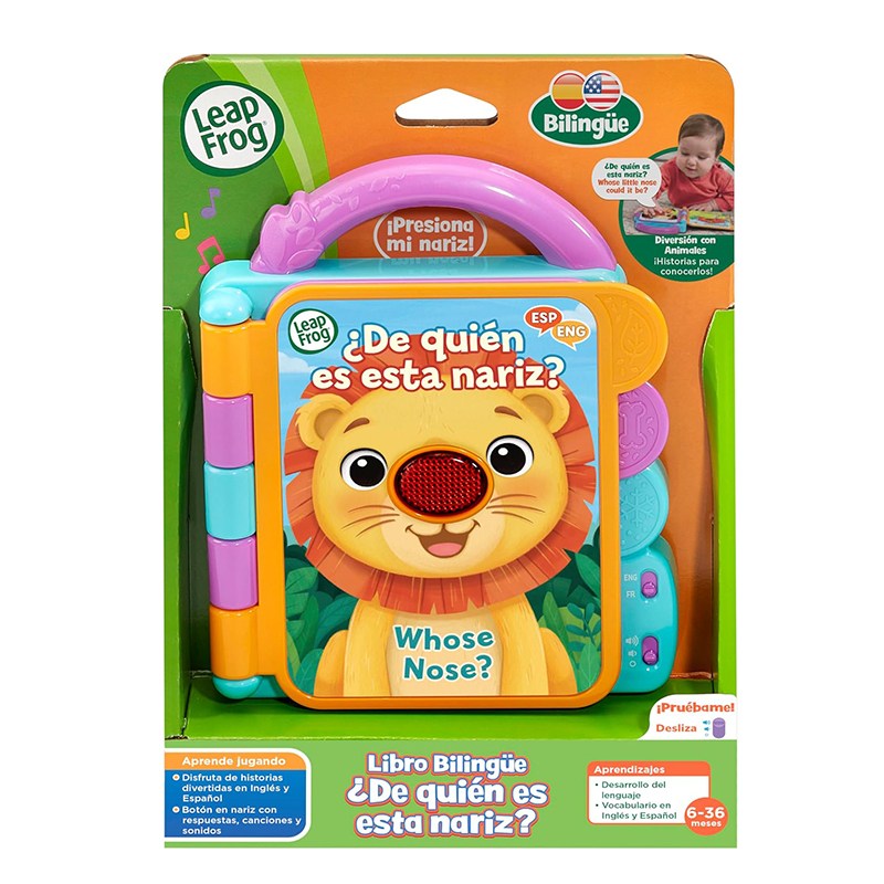 Libro Bilingüe ¿De quién será esta Nariz? - Imagen 2