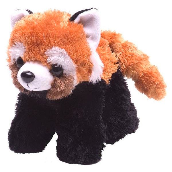 Pelúcia Hug'ems Panda Vermelho 18cm - Imagem 1