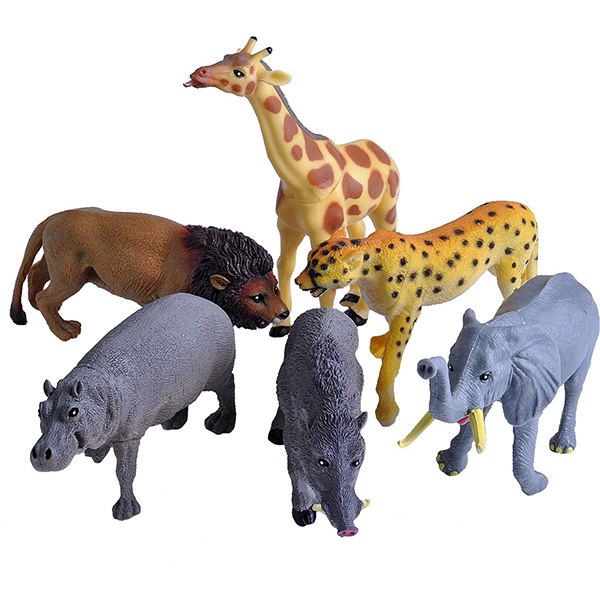 Pack 5 Animals Polybag-Zip Àfrica - Imatge 1