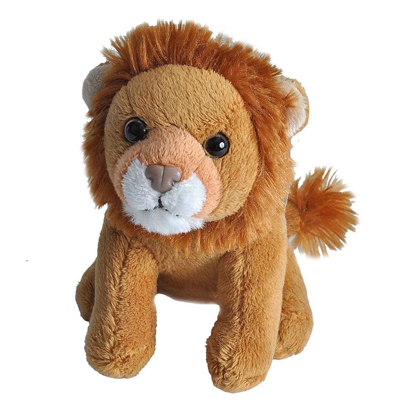 Peluche León Pocketkins Eco 13cm