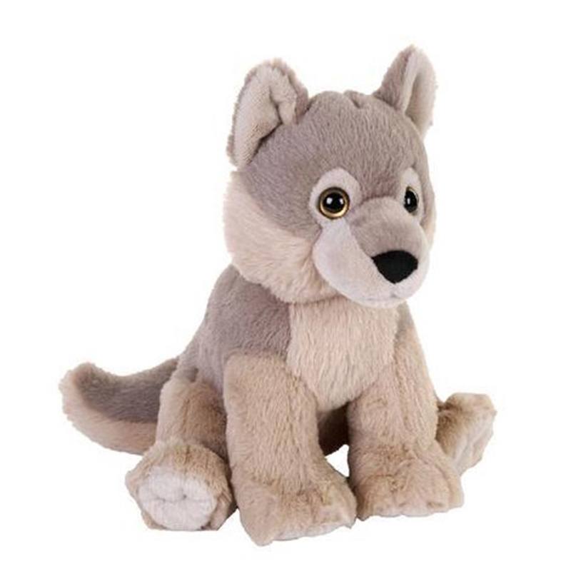 Pelúcia Lobo Earthkins 38cm