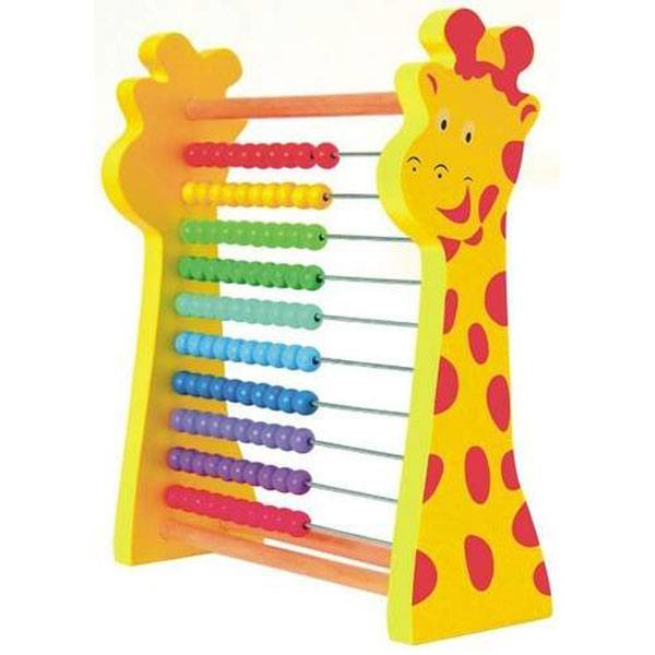 Abacus Jirafa Madera Colores - Imagen 1