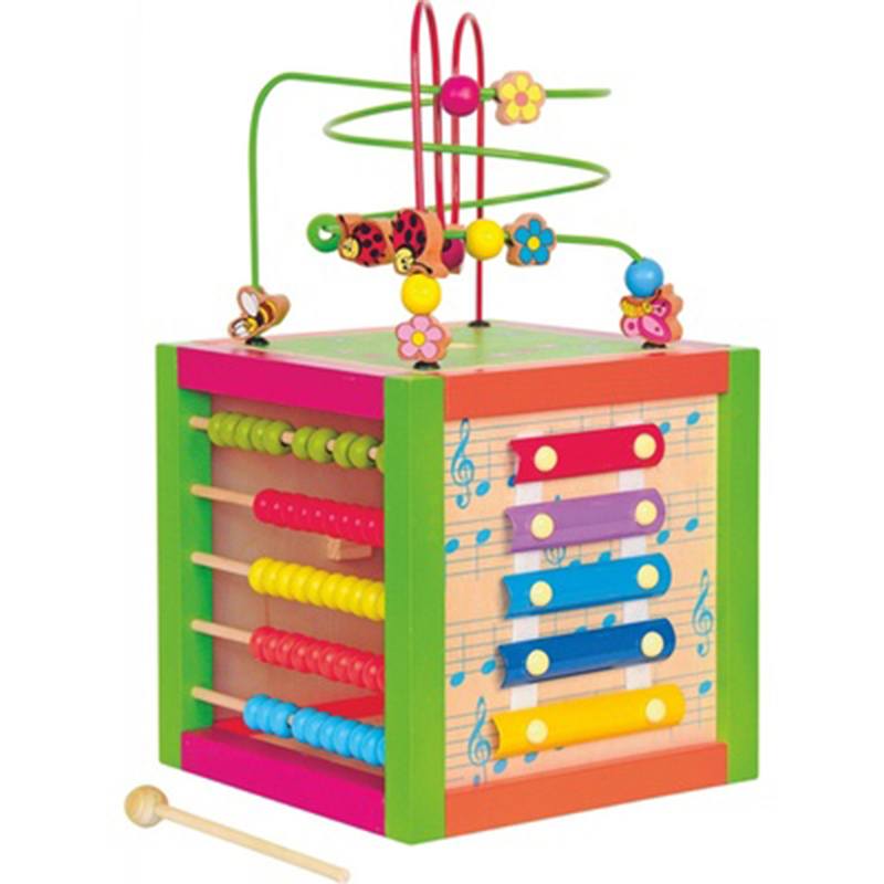 Cubo Psicomotricidad Infantil Madera