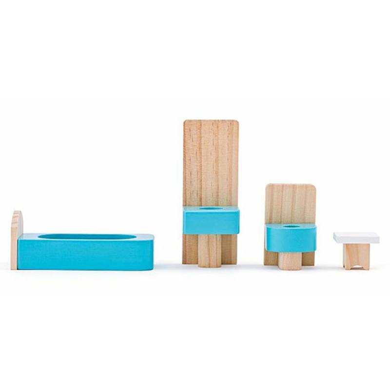 Casa de Muñecas de Madera Isabelle - Imagen 1