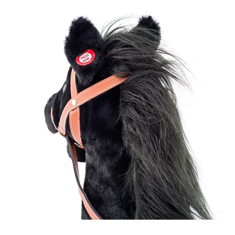 Cabeza de Caballo con Palo de Madera Woodyland - Imagen 2