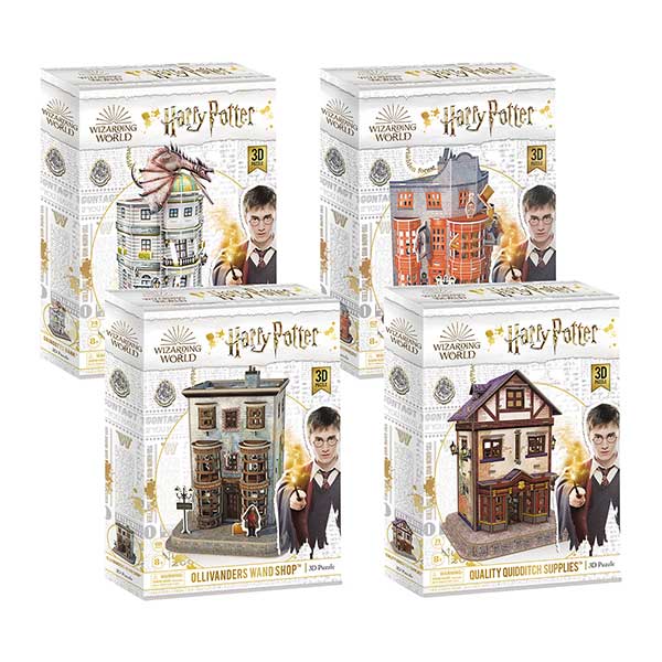 Harry Potter Puzzle 3D Olliwanders Wand Shop - Imagem 1