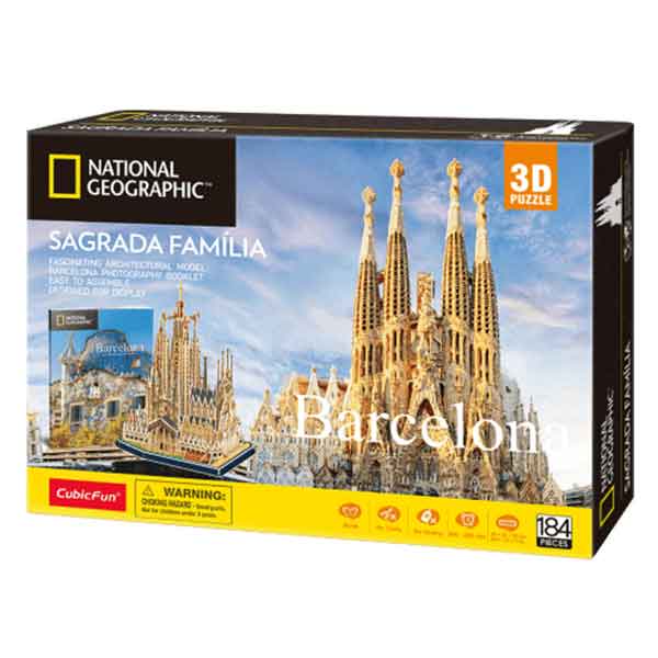 Puzzle 3D La Sagrada Familia
