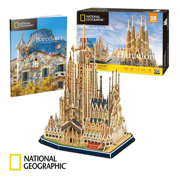 National Geographic Puzzle 3D La Sagrada Familia - Imagem 3