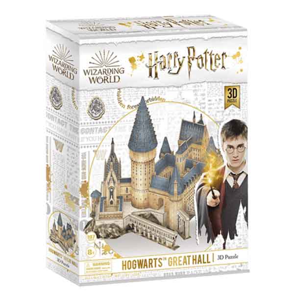 Harry Potter Puzzle 3D Grande Salão de Hogwarts - Imagem 1