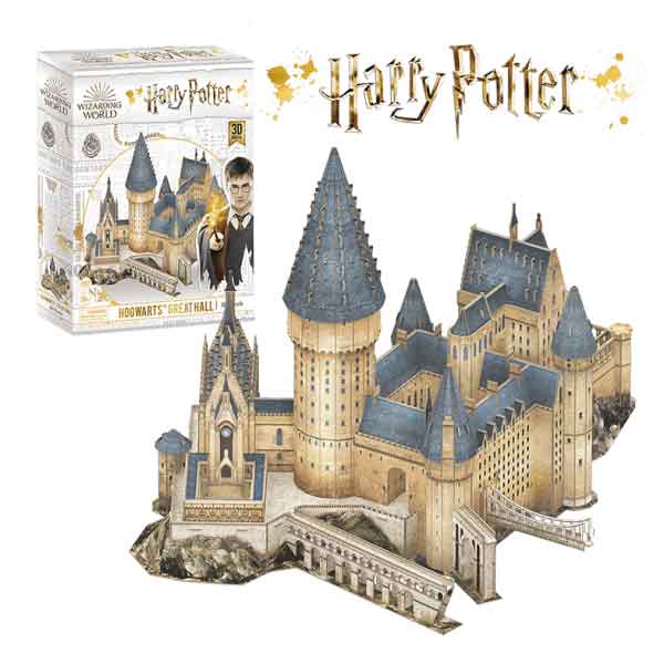Harry Potter Puzzle 3D Grande Salão de Hogwarts - Imagem 1