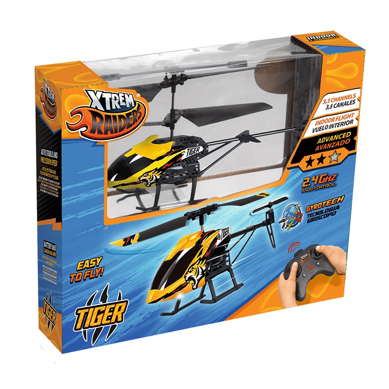 Xtrem Raiders Helicóptero Tiger Rc