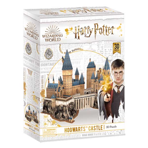 Puzzle 3D Castell de Hogwarts 197p - Imatge 1