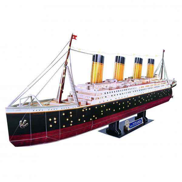 Puzzle 3D Titanic amb LED - Imatge 2