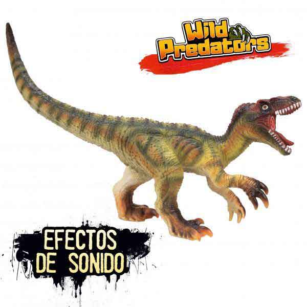 Dinosaurio Velociraptor Foam 55cm - Imatge 1