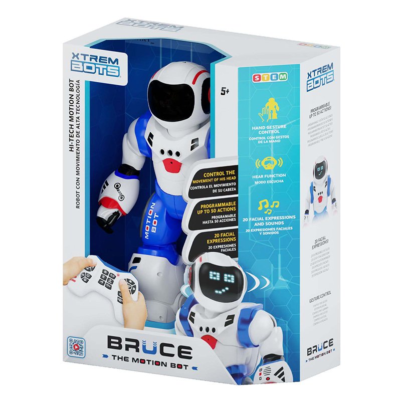 Robot interactivo Bruce bot