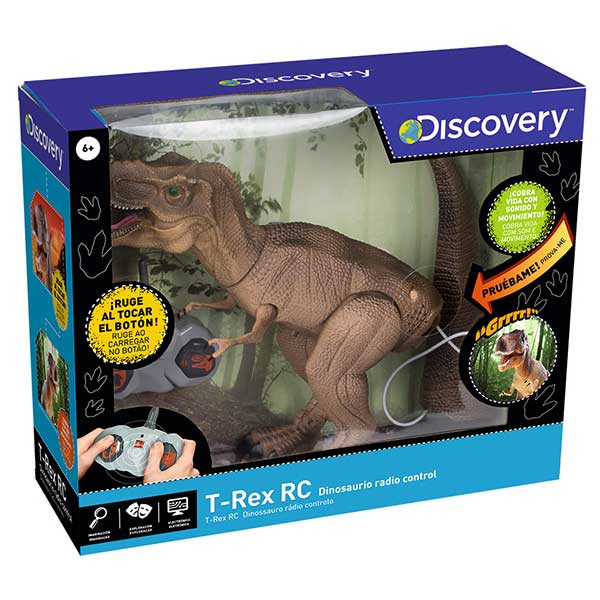Dinosaurio T-Rex Discovery RC 41cm - Imatge 1