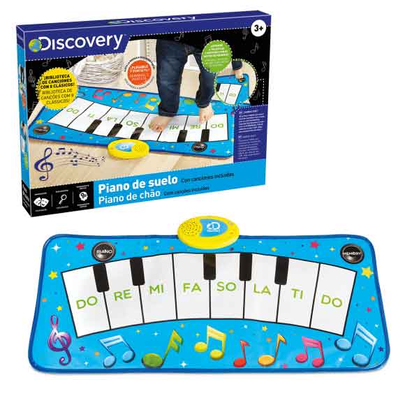 Discovery Piano Musical Infantil de chão 80cm - Imagem 1