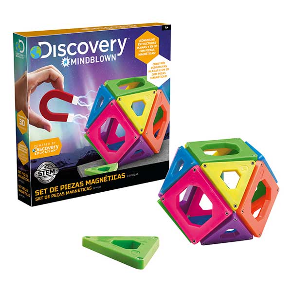 Discovery Set Piezas Magnéticas - Imatge 1