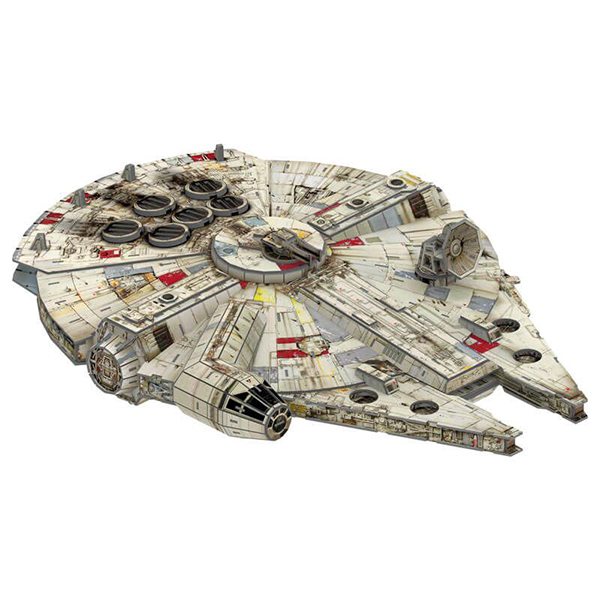 Star Wars Puzzle 3D Millennium Falcon - Imagem 1