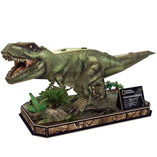 National Geographic Puzzle 3D Tyrannosaurus Rex - Imagen 1