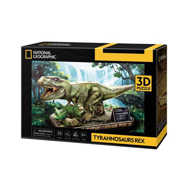 National Geographic Puzzle 3D Tyrannosaurus Rex - Imagen 2