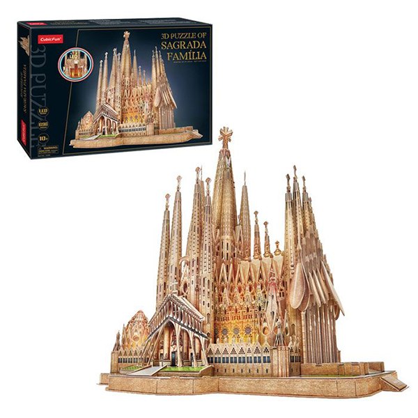 Puzzle 3D Sagrada Familia LED - Imatge 1