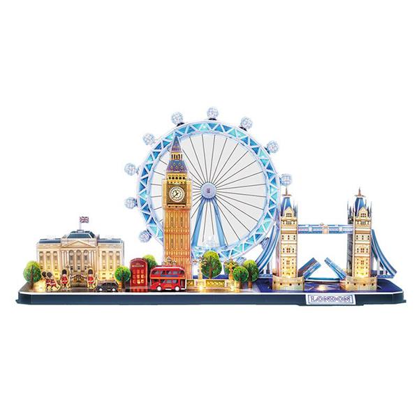 Puzzle 3D Londres con Leds - Imagen 2