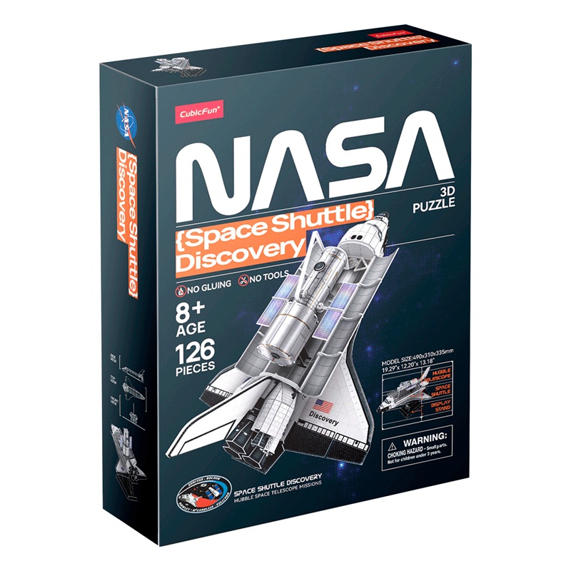 Puzzle 3D Transbordador Discovery