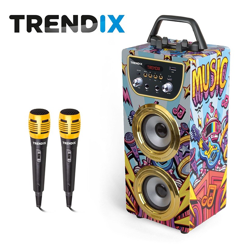 Karaoke infantil con microfonos Golden Star - Imagen 1