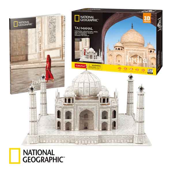 National Geographic Puzzle 3D Taj Mahal - Imagen 1