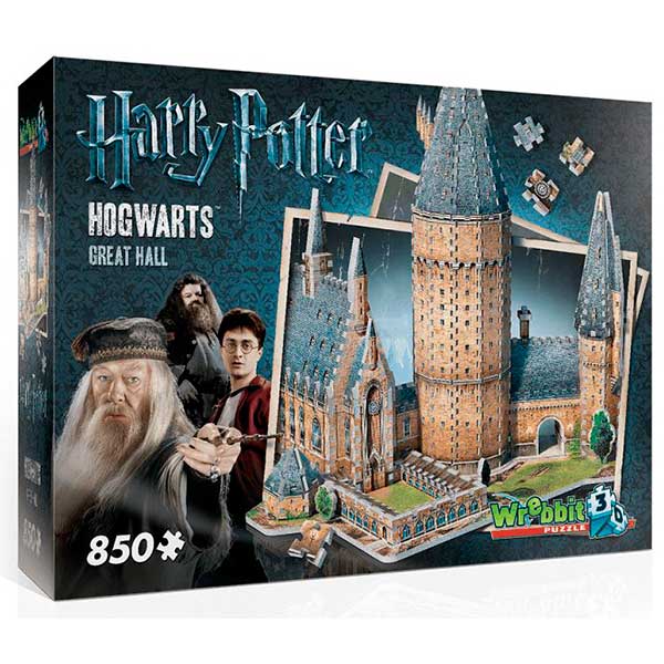Puzzle 3D Harry Potter Gran Salon 850p - Imatge 1