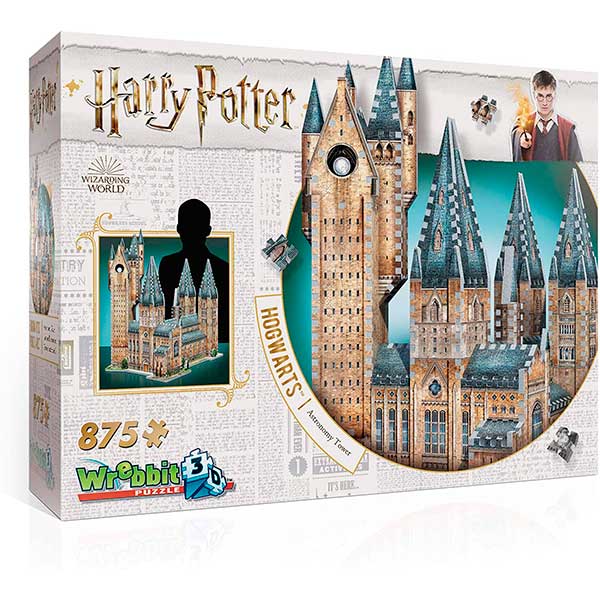 Harry Potter Puzzle 3D Torre Da Astronomia - Imagem 1