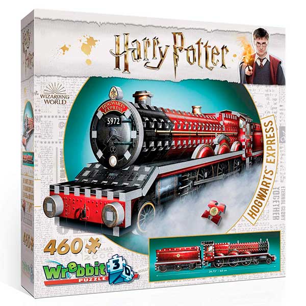 Puzzle 3D Tren Exprés de Hogwarts 460p - Imatge 1