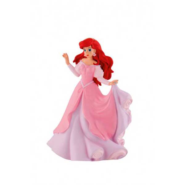 Figura Ariel Vestido Rosa 8cm - Imagen 1