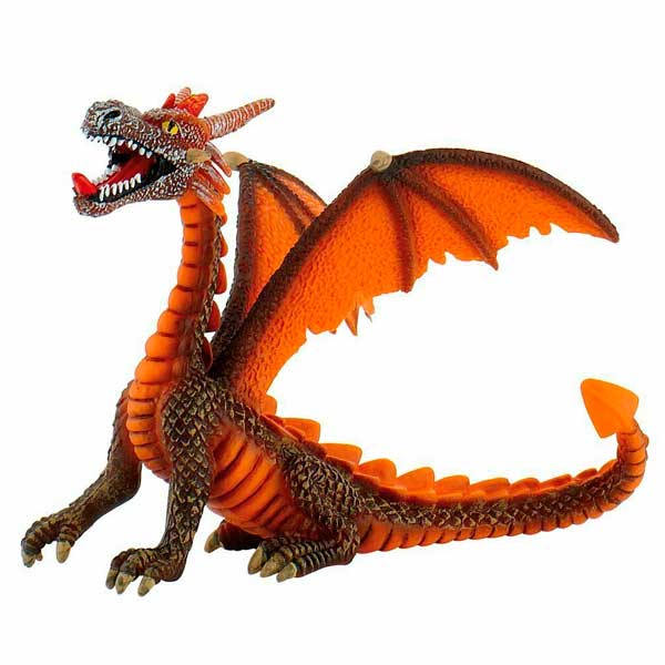 Figura Dragón Naranja - Imagen 1