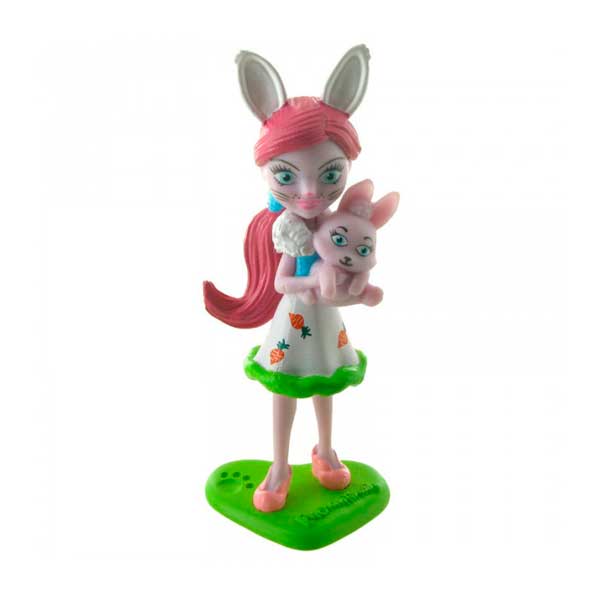 Figura Enchantimals Bree Bunny e Twist 10cm - Imagem 1