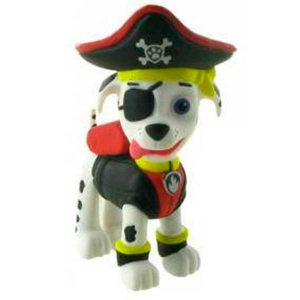 Figura Patrulla Canina Marshall Pirata 6cm - Imagen 1