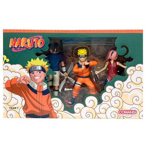 Naruto Pack 3 Figuras 10cm - Imagen 1
