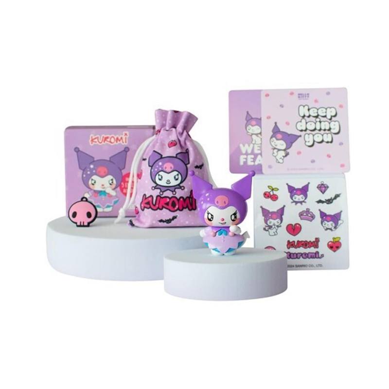 Hello Kitty Figura Kuromi con 5 Accesorios