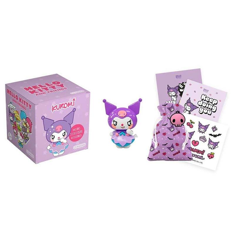 Hello Kitty Figura Kuromi con 5 Accesorios - Imagen 3