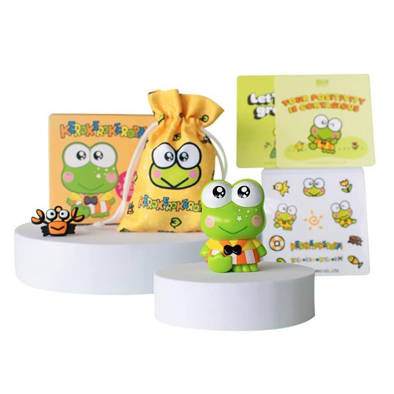 Hello Kitty Figura Kerokerokeroppi con 5 Accesorios