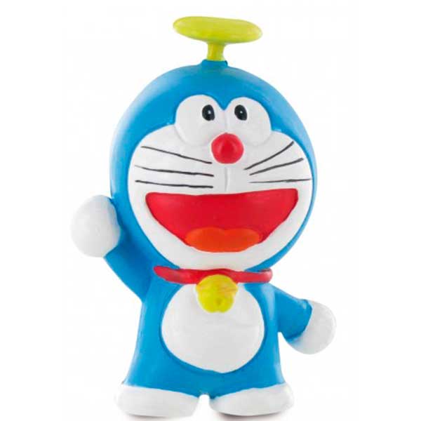 Figura Doraemon Casquet Volador 6cm - Imatge 1