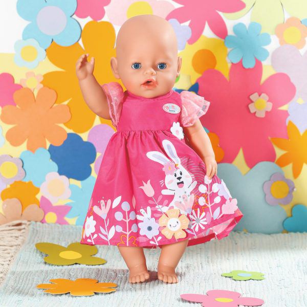 Baby Born Vestido Rosa Conejito 43cm - Imagen 1
