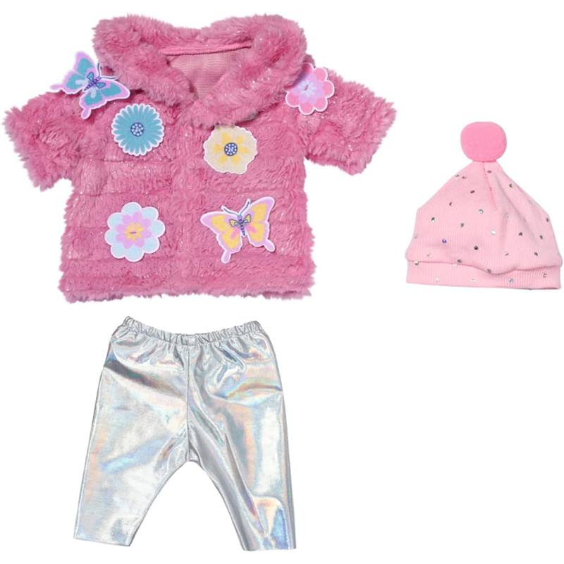 Baby Born Conjunto Chaqueta Rosa 43cm - Imagen 1