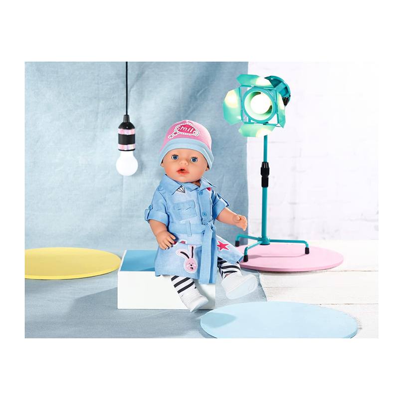 Baby Born Deluxe Conjunto Ropa Tejana 43 cm - Imagen 1