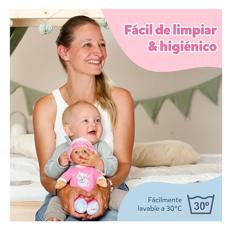 Baby Born for Babies Muñeca Sleepy Pink 30cm - Imagen 5
