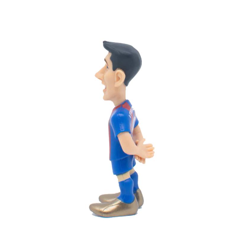 Figura Minix Lewandowski FC Barcelona 7cm - Imagem 1