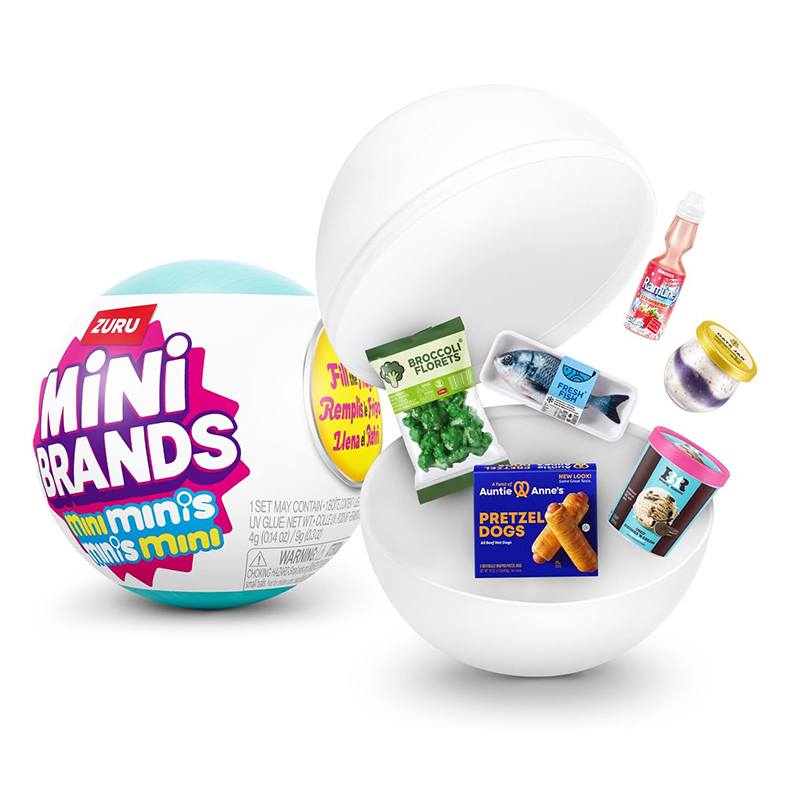 Mini Brands Cápsula Surpresa Comidinhas Mini Minis