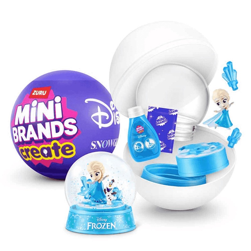 Mini Brands Disney Snow Globe Sèrie 1 - Bola de Neu Sorpresa amb figura Disney