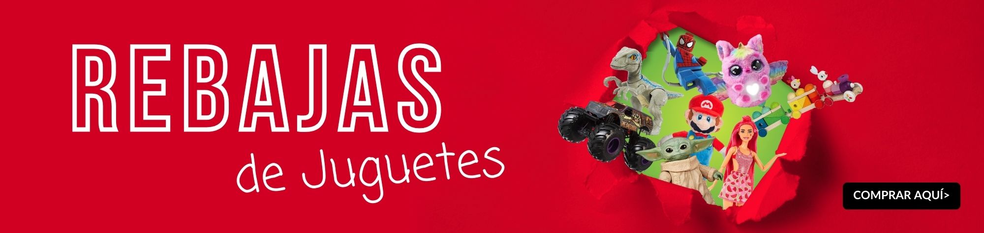 Rebajas juguetes